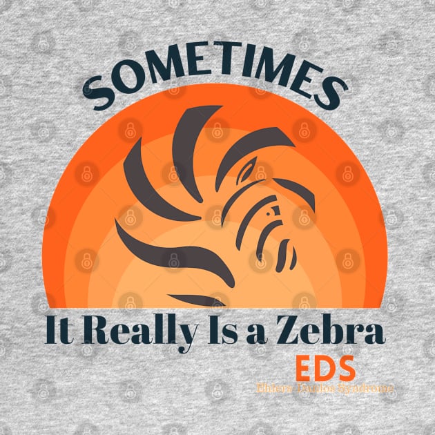 Sometimes It Really is a Zebra EDS Ehlers-Danlos Awareness by Danderwen Press